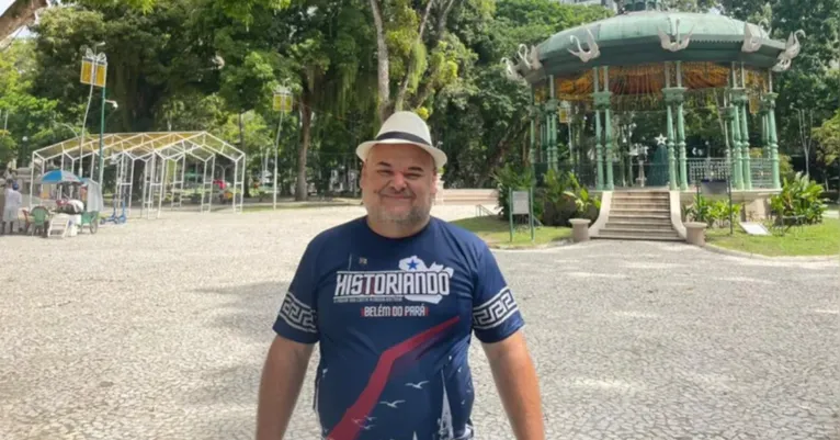 O professor e historiador Márcio Neco