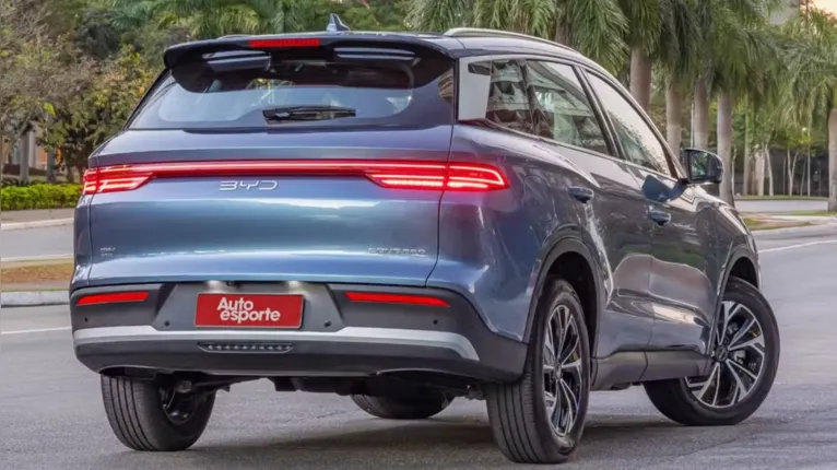 A BYD ultrapassou a Hyundai e assumiu a quarta posição entre as marcas mais vendidas do Brasil.
