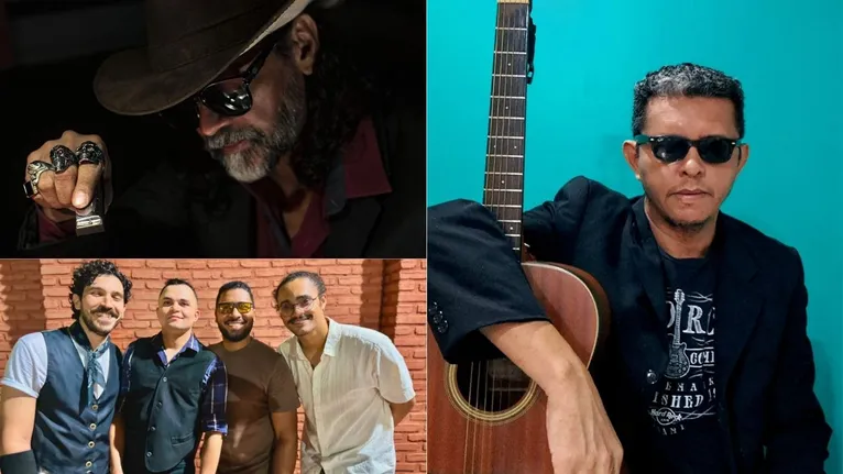 Val Fonseca, acompanhado do músico Vinícius Leite, além da apresentação da banda paraense Amarelo Creme.