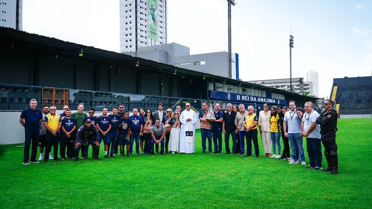 Remo: Baenão recebe imagem peregrina de Nossa Senhora de Nazaré