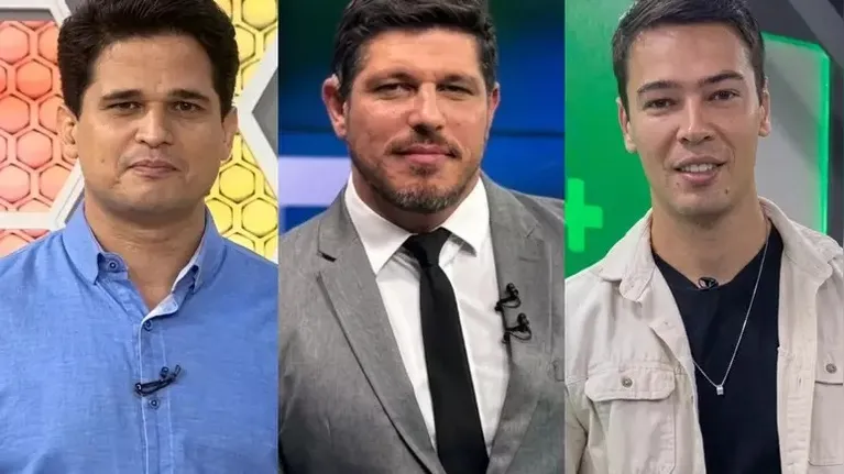Kaio Cézar, Vinícius Ferreira e Lucas Tavares: a vida do jornalista atrás das câmeras não é fácil como muita gente imagina