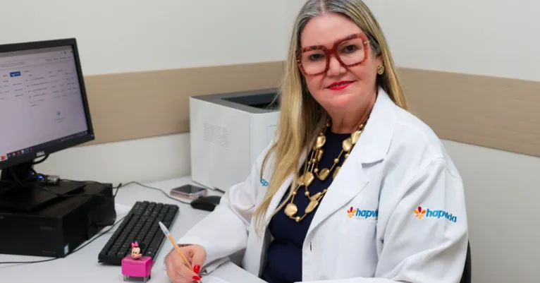A pediatra Gorete Garcia, da Hapvida