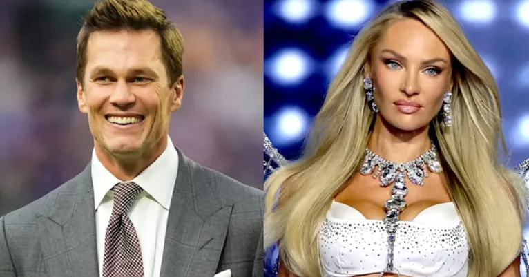 Candice Swanepoel estaria namorando Tom Brady, ex-marido de Gisele Bündchen; a supermodelo sul-africana já dividiu passarelas com a brasileira no Victoria’s Secret Fashion Show.