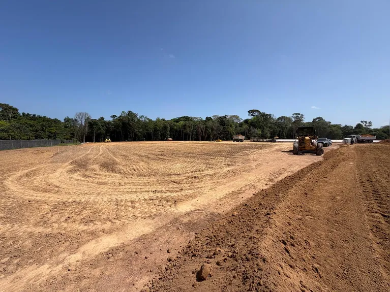 Vídeo: Obras do CT do Remo avançam com drenagem, terraplenagem e pórtico