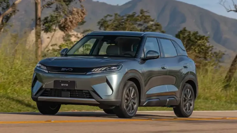 A BYD ampliou a participação no Move Brasil com novos modelos, incluindo o Atto 2, híbrido flex que passou a integrar a lista do programa.