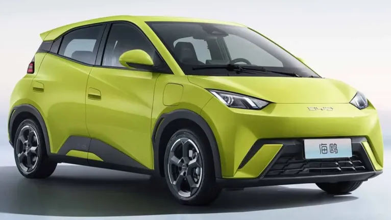 O elétrico mais barato do Brasil parte de R$ 118.990 e tem autonomia de até 280 km.