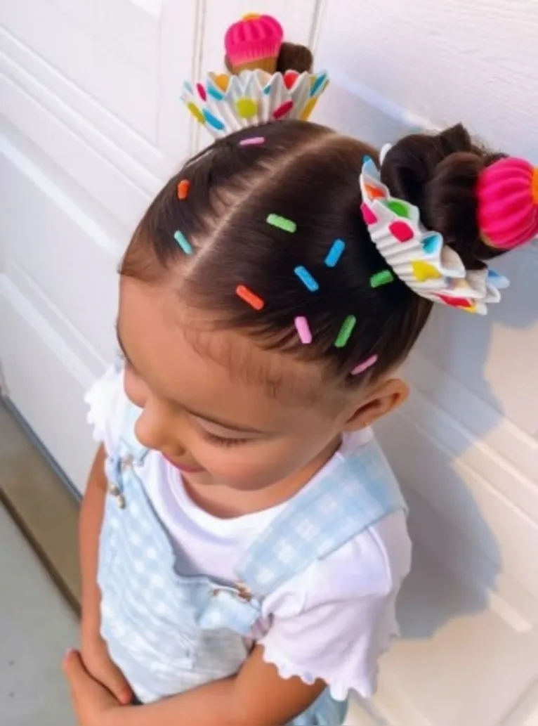 Cabelo cupcakes.