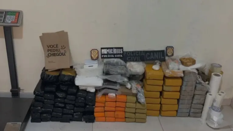 Investigação sobre homicídio de liderança do tráfico levou a Polícia Civil a descobrir estrutura usada para preparar e distribuir drogas