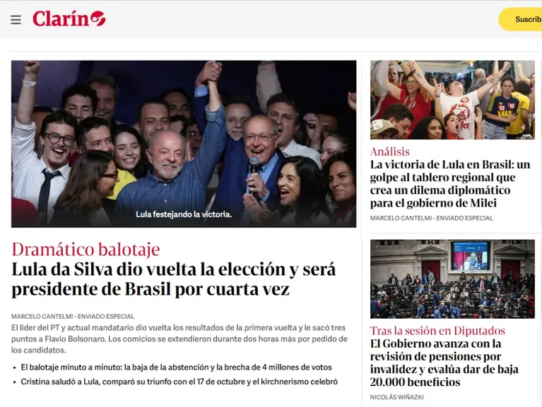 Imprensa internacional repercute virada de Lula sobre Flávio Bolsonaro