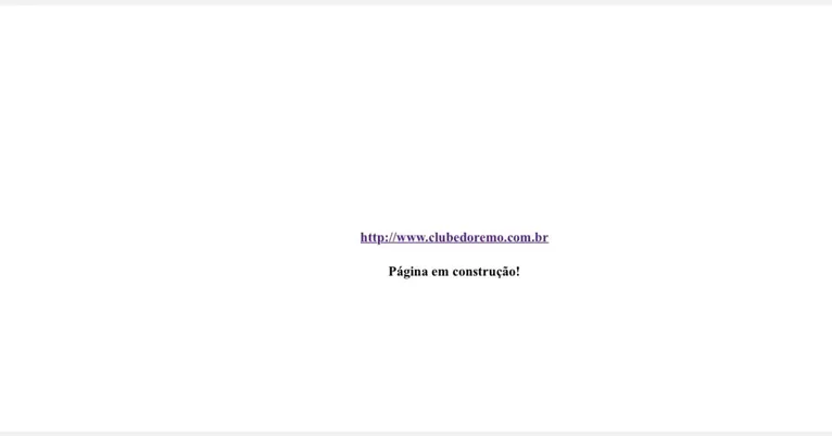 Após dois ataques de hackers, site oficial do Remo continua fora do ar