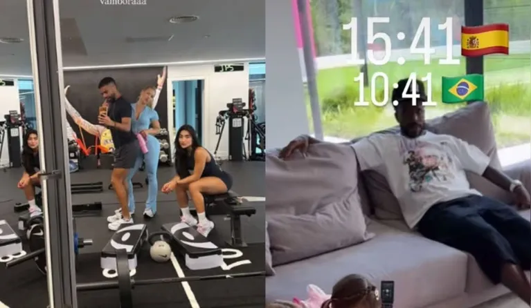 Além das preocupações com o rendimento esportivo, torcedores também criticaram o uso comercial que Virginia fez da casa do namorado.