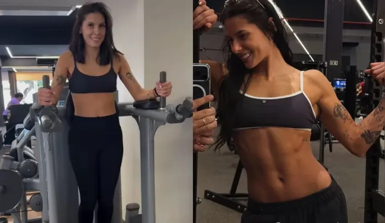 Ana Castela impressiona com antes e depois de 1 ano de treino; veja