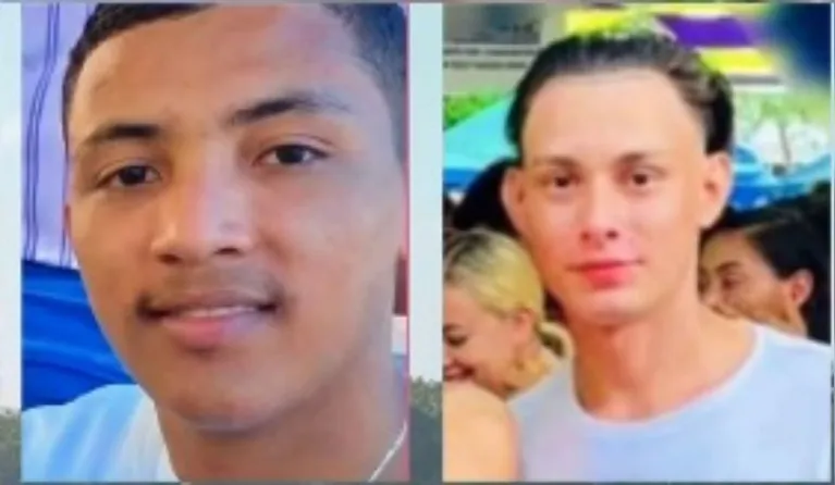 Os dois jovens estavam voltando de uma festa, antes do acidente
