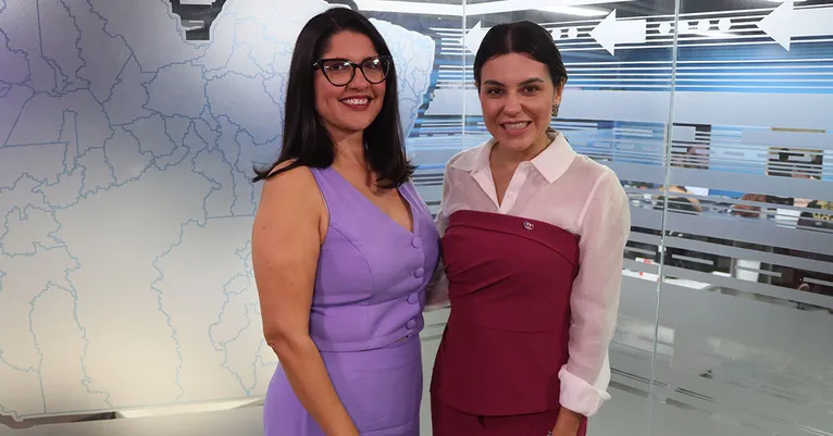 Priscila Belfort e Brenda após bate-papo especial sobre enfrentamento à violência, direitos das mulheres e liderança.