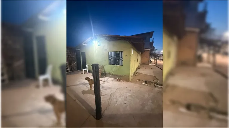 Eletrodomésticos, móveis e até aparelhos de ar-condicionado furtados da vítima foram recuperados pela Polícia Militar na residência de um dos suspeitos.