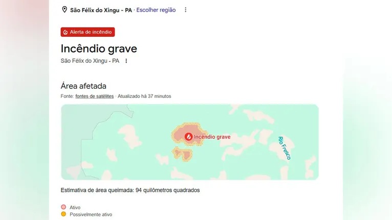 Satélites e brigadistas monitoram avanços de focos de calor em antigos pastos ilegais desocupados durante a operação de desintrusão em São Félix do Xingu.
