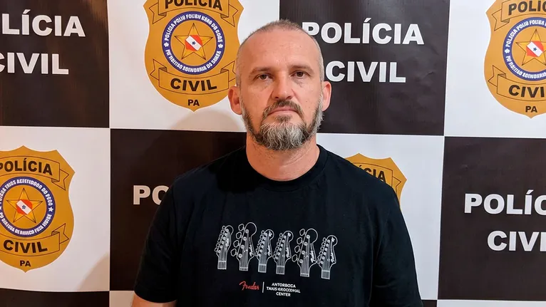 Daniel Carlos de Souza Farias, suspeito de aplicar golpes que causaram prejuízos superiores a R$ 100 mil no município de Cametá