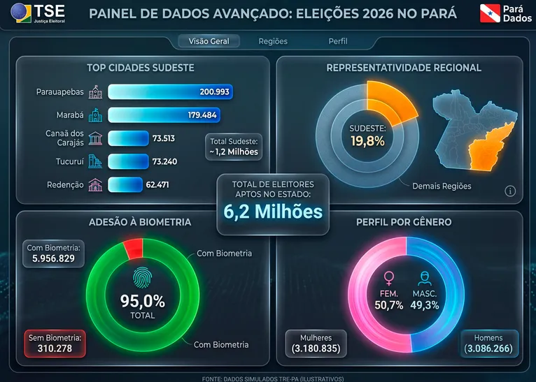 Juntas, essas cinco cidades formam um bloco que atrai os olhares de campanhas em todo o país.