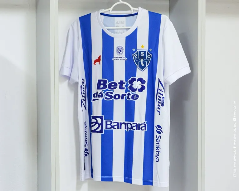 Paysandu estreia camisa em duelo contra a Ferroviária pela Série C