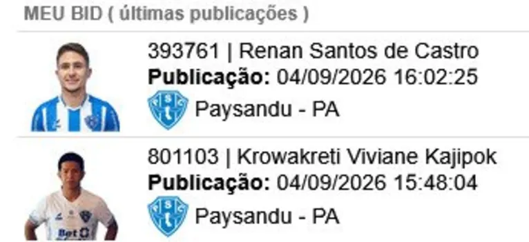 Paysandu regulariza novos contratados para quadrangular decisivo