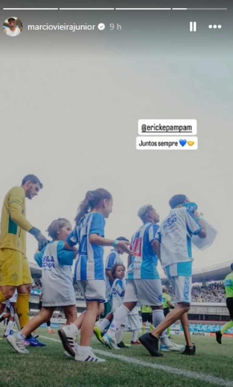 Marcinho se posiciona após Paysandu barrar Pampam de entrar em campo