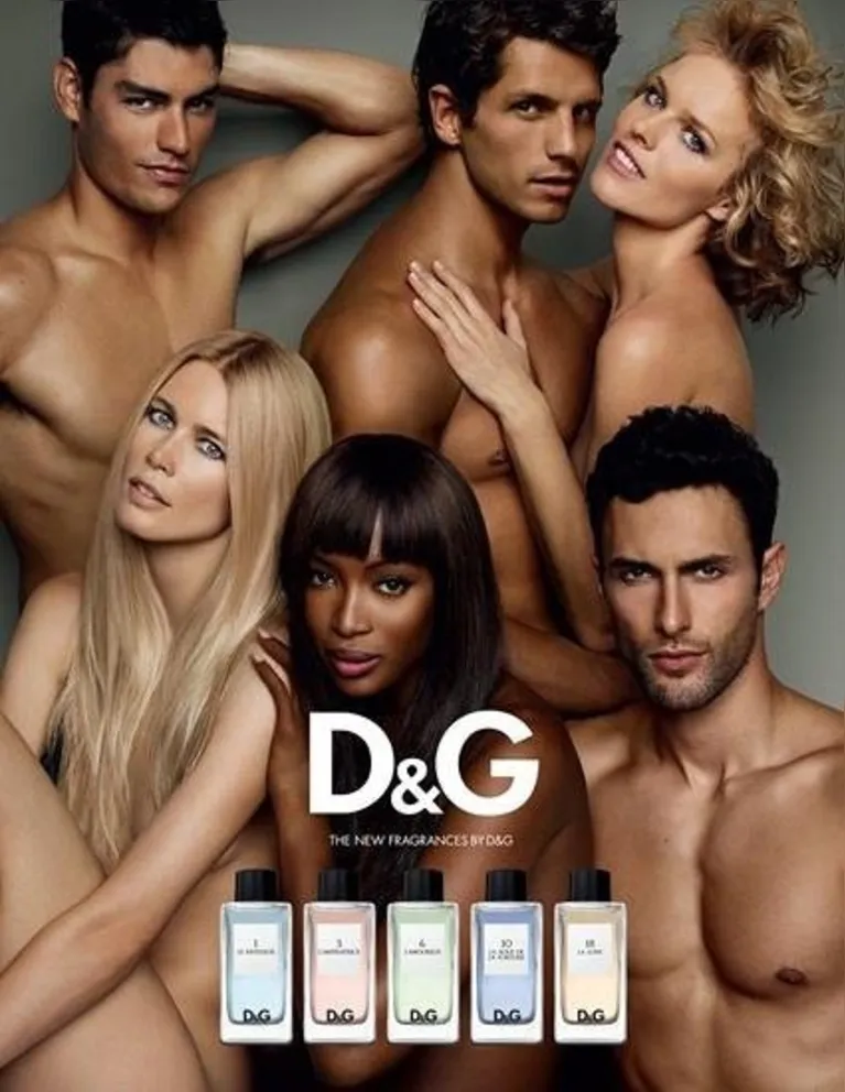Campanha de perfumes para a D&G