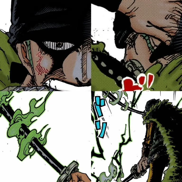 Mangá já está com a história bem mais avançada e o Zoro colocou a bandana, sinal que vai passar Sommers