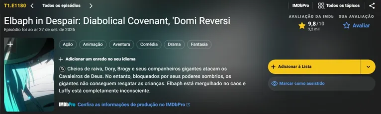 Curtiram o episódio?