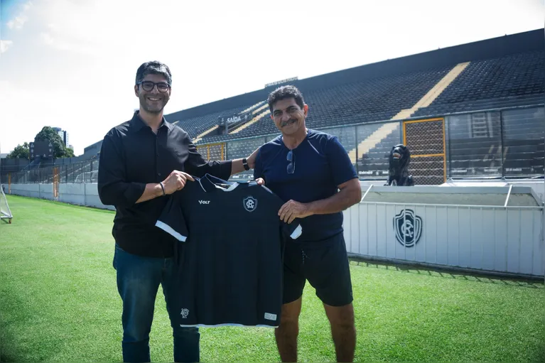 Nildo visitou o Remo em setembro