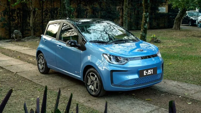 O elétrico mais barato do Brasil parte de R$ 118.990 e tem autonomia de até 280 km.