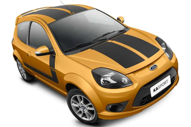 Leve e com motor de 107 cv, o Ka Sport pode custar menos de R$ 30 mil no mercado de usados.