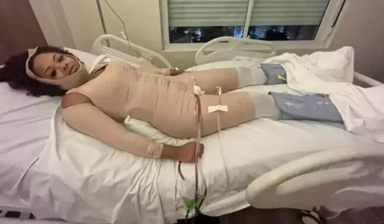 "Quando estava hospitalizada, pensava que iria morrer"