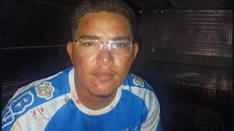 Pablo Henrique Farias da Silva, réu no processo que apura o atropelamento na avenida Augusto Montenegro, em Belém, participa da audiência de instrução nesta quarta-feira (19/08).
