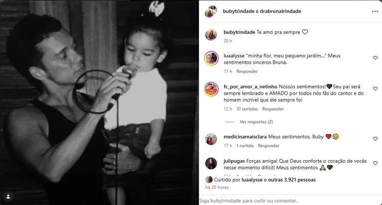 Quem é Bruna Trindade, única herdeira deixada por Netinho