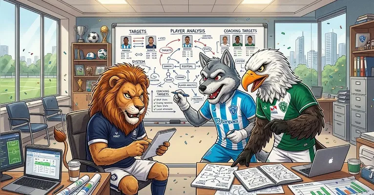 Leão, Papão e Águia ainda não definiram os técnicos de 2027; azulinos ainda estão jogando e tudo indica que Thiago Carpini seguirá no comando