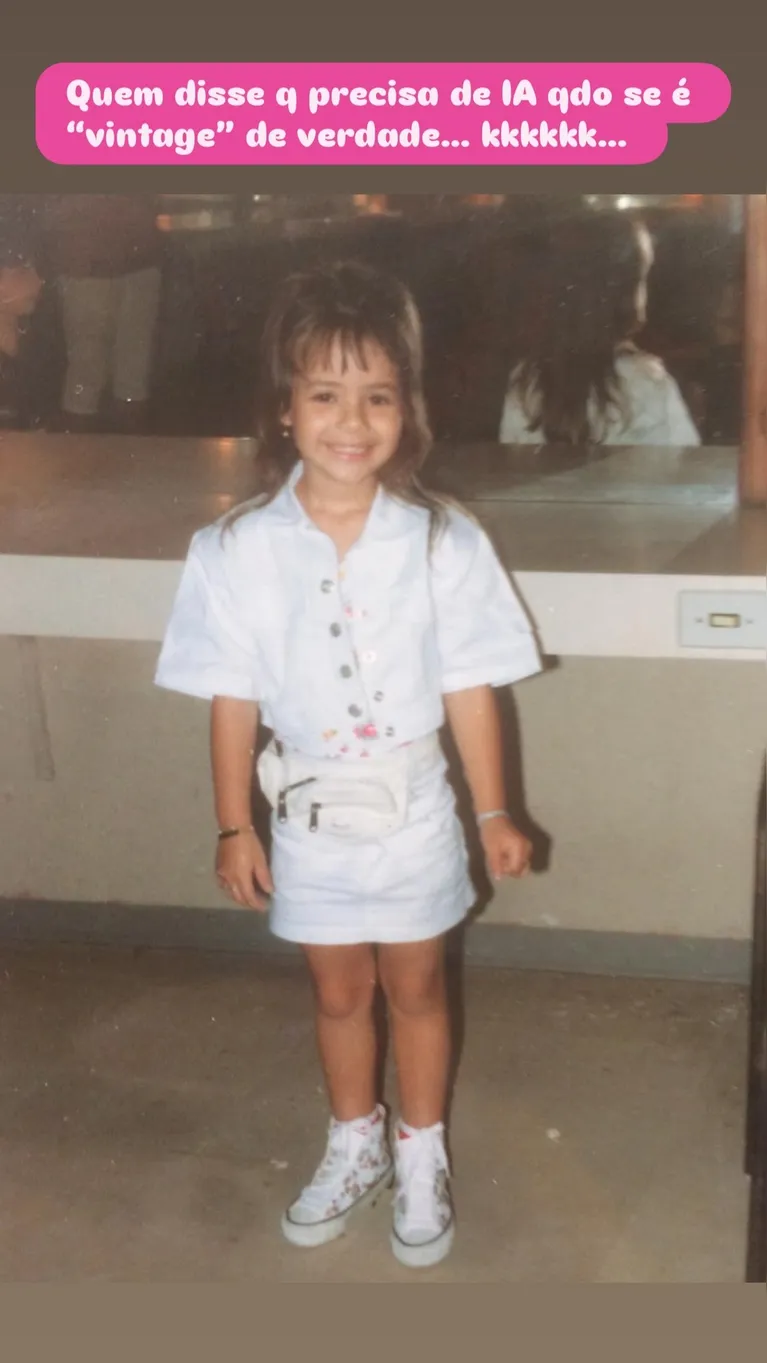 Famosos resgatam fotos reais e mostram como eram nos anos 80
