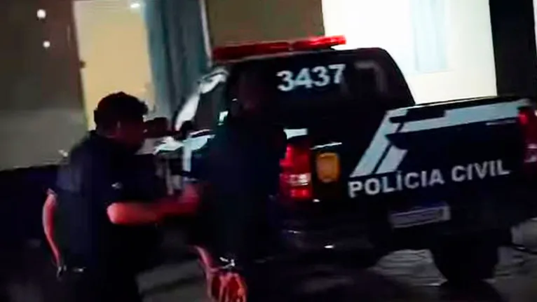 O preso foi apresentado na unidade policial de Sapucaia, onde se encontra a disposição da justiça