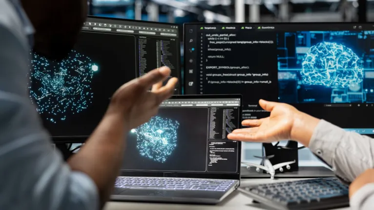 O termo Shadow AI, ou "IA sombra", significa o uso de ferramentas de inteligência artificial pelos funcionários sem autorização ou conhecimento da empresa.