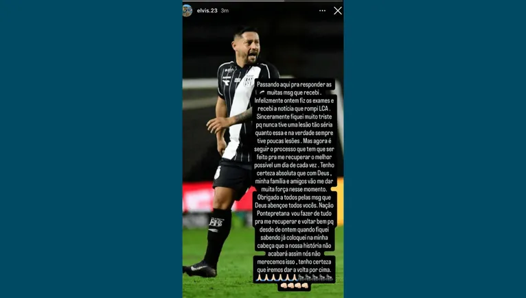 Elvis rompe LCA e desfalca Ponte Preta até 2027 em meio à crise no clube