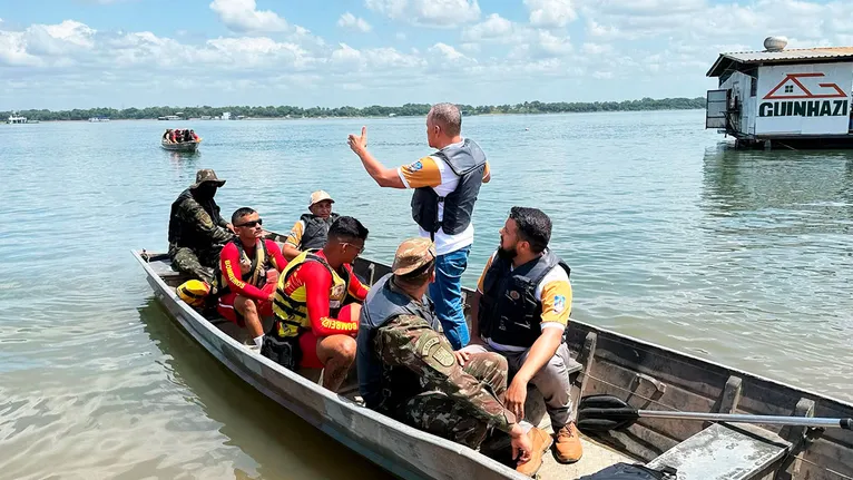 A inspeção que aconteceu nesta quarta (7) avaliou o nível das águas, o canal de navegação e os trechos que exigem atenção redobrada das embarcações durante o trajeto.