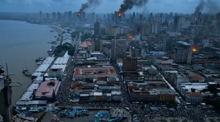 Série feita com IA transforma Belém em cenário de apocalipse zumbi