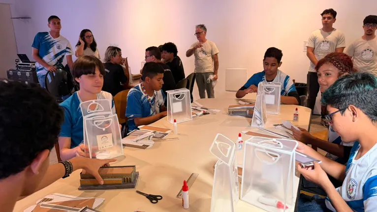 Maquetes aproximam estudantes da história e do patrimônio de Belém