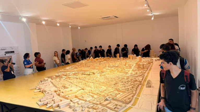 Maquetes aproximam estudantes da história e do patrimônio de Belém