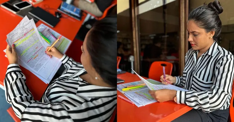A professora de redação Hellen Ferreira orienta estudantes sobre o uso do repertório sociocultural e alerta para os riscos de utilizar citações decoradas na redação do Enem 2026.