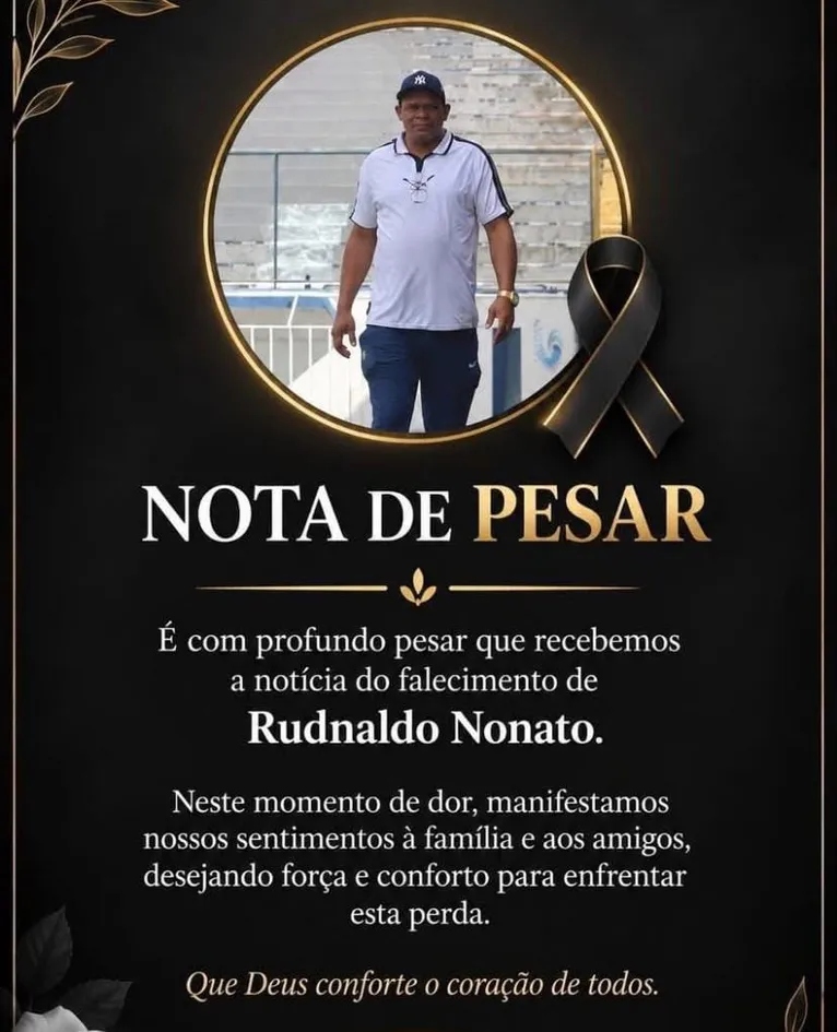 Remo e jogadores lamentam morte de Rudnaldo Nonato, o Moto-Moto