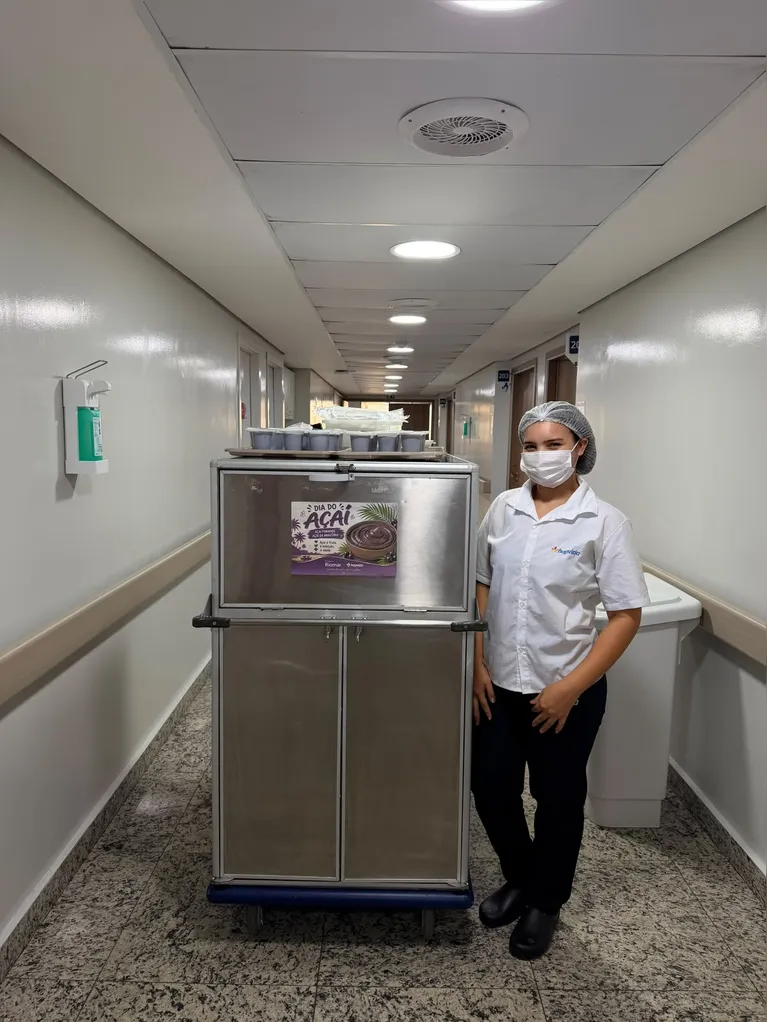 Açaí no hospital ganha papel afetivo na recuperação e reforça identidade paraense