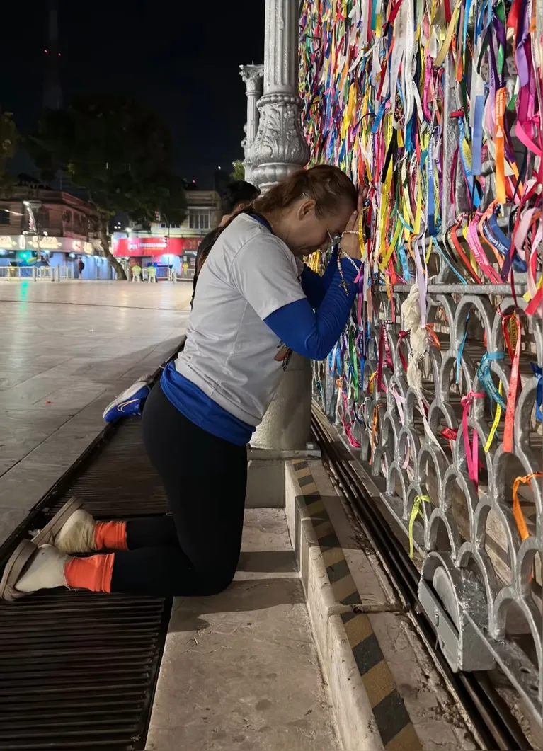 Valéria Paiva faz caminhada de fé rumo a Belém para o Círio de Nazaré 2026