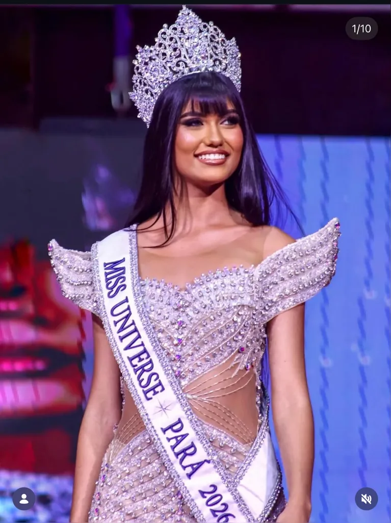 A atual Miss Universe Pará é Carol Barboza, de 25 anos