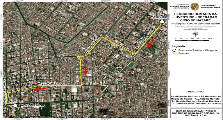 Veja o mapa.