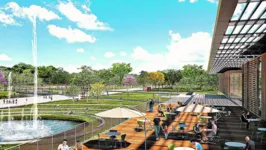 O Parque da Cidade será construído no espaço que hoje é ocupado pelo Aeroporto Brigadeiro Protásio.